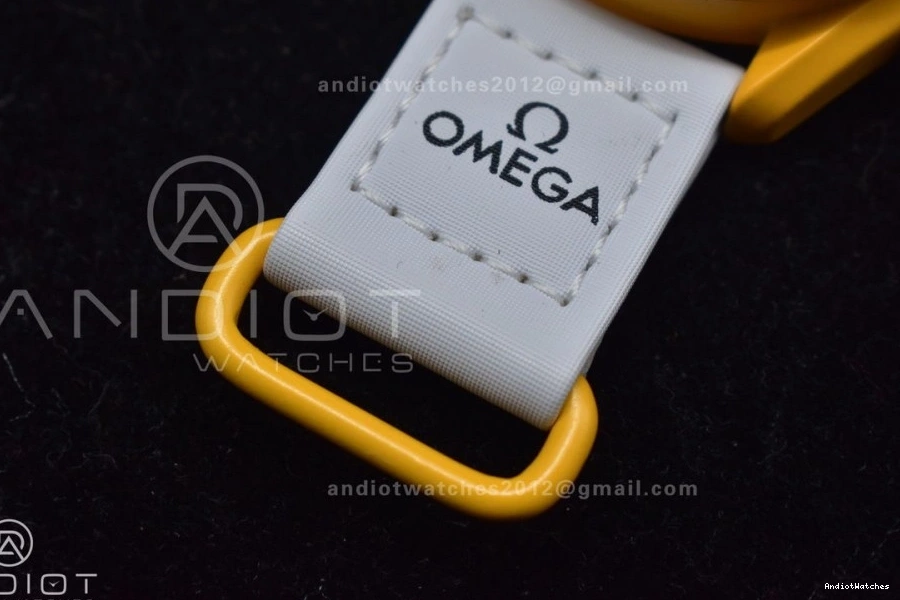 the Nylon on 1185 Quartz Omega Mission x to Swatch Bioceramic Moonwatch Attractive Sun Strap 0902